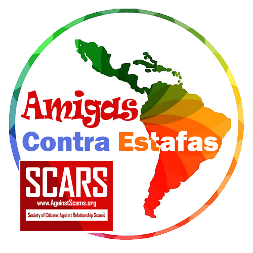 SCARS|LATINOAMERICA – Amigas Contra Estafas Logo